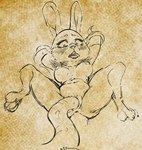 anthro breasts female genitals nipples nude nude_anthro nude_female open_mouth penetration pussy sex solo tentacle_in_pussy tentacle_penetration tentacle_sex tentacles vaginal vaginal_penetration sabrotiger disney zootopia bonnie_hopps lagomorph leporid mammal rabbit 2023 sketch