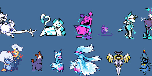 ambiguous_gender animal_genitalia animal_vulva anthro bell blush bodily_fluids canine_genitalia canine_nipples canine_vulva clothed clothing cloud female feral fetal_movement fur genitals geometric group male melee_weapon multi_nipple nipples nude partially_clothed pink_body pregnant pregnant_ambiguous pregnant_female pregnant_feral pregnant_humanoid presenting presenting_belly presenting_vulva sweat sword unusual_anatomy vulva water weapon white_body white_fur miner_mate_coffee deltarune european_mythology greek_mythology mythology undertale_(series) clover_(deltarune) elnina_(deltarune) lanino_(deltarune) miss_mizzle tao_(deltarune) tasque_manager air_creature animate_inanimate bovid caprine darkner digital_creature elemental_creature felid humanoid hydra living_cloud living_melee_weapon living_sword living_weapon mammal maus_(deltarune) mouse murid murine rodent sheep tasque virovirokun water_creature werewerewire hi_res