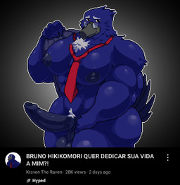 accessory age_difference anthro anthrofied balls barazoku big_balls big_butt big_nipples blue_body blue_skin brazilian brazilian_youtuber butt elderly_male erection eyewear genitals glasses gradient_background grey_background male male/male muscular muscular_anthro muscular_male necktie nipples older_male pecs penis pixelated red_necktie simple_background solo text thick_thighs wearing_glasses youtuber ritcherr youtube kraven_(kraven_the_raven) avian bird corvid corvus_(genus) crow oscine passerine digital_media_(artwork) hi_res pixel_(artwork) portuguese_text