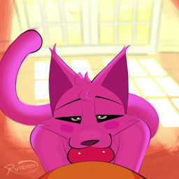 anthro bodily_fluids cum cum_in_mouth cum_inside duo fellatio first_person_view fur genital_fluids genitals glistening glistening_genitalia kneeling knot knot_fucking knotted_penis knotting male male/male male_pov oral oral_knot_fucking oral_knotting oral_penetration orange_body orange_fur penetration penile penis purple_body purple_fur sex sunny conditional_dnp ruteyed mob_entertainment poppy_playtime smiling_critters catnap_(poppy_playtime) dogday_(poppy_playtime) canid canine felid feline mammal 1:1 2d_animation animated frame_by_frame short_playtime sound webm