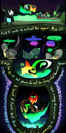 dialogue fantasy female feral lake magic male night text water thepatchedragon dragonscape mythology forl_(thepatchedragon) gila_(thepatchedragon) hiker_(thepatchedragon) jat_(thepatchedragon) lesavira_(thepatchedragon) rara_(thepatchedragon) dinosaur dragon drekir mythological_creature mythological_scalie prehistoric_species reptile saurischian scalie theropod absurd_res comic english_text hi_res