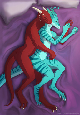 2014 alrenna anthro argonian bed blue_body brunalli claws dragon duo female gills green_eyes horn inside lunalei lying male nude pillow red_body scalie spooning the_elder_scrolls video_games webbed_feet webbed_hands webbing yellow_eyes
Rating: Safe
Score: 11
User: Eclipse933
Date: January 21, 2015 2014 alrenna anthro argonian bed blue_body brunalli claws dragon duo female gills green_eyes horn inside lunalei lying male nude pillow red_body scalie spooning the_elder_scrolls video_games webbed_feet webbed_hands webbing yellow_eyes
Rating: Safe
Score: 11
User: Eclipse933
Date: January 21, 2015