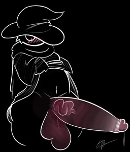 anthro balls big_balls big_penis blush bodily_fluids bottomless clothed clothing dripping erection femboy foreskin fur genital_fluids genitals hat headgear headwear huge_balls huge_penis humanoid_genitalia humanoid_penis hyper hyper_genitalia hyper_penis long_penis male penis precum precum_drip retracted_foreskin robe robe_lift scarf small_but_hung solo thick_penis thick_thighs vein veiny_penis wide_hips ota_(artist) deltarune undertale_(series) ralsei bovid caprine darkner goat mammal 2018 hi_res