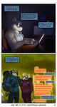 anthro canid canine canis comic dialogue domestic_dog duo english_text female hi_res james_howard jill_(james_howard) male male/female mammal patreon profanity richard_(james_howard) text url wolf