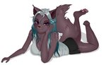 anthro female solo moirah domestic_cat felid feline felis mammal hi_res