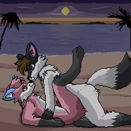 anal anal_orgasm anal_penetration animal_genitalia animal_penis anthro anthro_on_anthro anthro_penetrated anthro_penetrating anthro_penetrating_anthro anthro_penetrating_female anthro_penetrating_male ball_fondling balls beach becoming_erect bisexual_male blush blush_lines bodily_fluids breast_grab breasts butt canine_genitalia canine_penis chest_tuft clitoris cum cum_in_ass cum_inside cum_on_face cum_while_penetrated cumshot cumshot_on_face double_handjob duo eagle_position ejaculation erection erotic_asphyxiation eyes_closed face_fucking fellatio female female_penetrated fingering fondling from_front_position fur genital_fluids genitals grey_body grey_fur group hair half-closed_eyes hand_on_breast hand_on_chest handjob hands-free hug humanoid_genitalia humanoid_penis humanoid_vulva irrumatio kissing_while_penetrated knot knotted_penis leg_grab looking_pleasured lying male male/female male/male male_on_bottom male_on_top male_penetrated male_penetrating male_penetrating_female male_penetrating_male missionary_position moan multiple_positions narrowed_eyes neck_tuft nipples on_back on_bottom on_top one_sided_climax open_mouth oral oral_orgasm oral_penetration orgasm outside penetration penile penile_penetration penis penis_in_ass penis_in_mouth penis_in_vagina pink_body pink_fur purple_body purple_fur pussy_ejaculation_while_fingered sand sex simple_background simultaneous_orgasms sky smile spread_legs spreading stand_and_carry_position standing standing_sex tail tail_fetish tail_play tail_sex teeth thigh_grab thigh_sex tongue tongue_out tongue_out_fellatio trio tuft vaginal vaginal_fingering vaginal_fluids vaginal_orgasm vaginal_penetration vaginal_squirting vaginal_squirting_while_penetrated vulva vulva_to_mouth water white_body white_fur yellow_eyes lawealewd m-ad_(va) opennsfwsp_(va) blume_(shellioarts) jaxson_fox_(jaxsonbellfox) kin_(fluffycato) skye_foxxe tiberius_magnus canid canine domestic_cat felid feline felis mammal 1:1 2026 animated digital_media_(artwork) hi_res long_playtime pixel_(artwork) pixel_animation sound video voice_acted