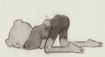 2_toes 3_fingers ambiguous_gender bottomwear clothed clothing feet fingers not_furry shirt shorts simple_background solo toes toony topwear lynxfurr adventure_time cartoon_network fern_(adventure_time) elemental_creature humanoid graphite_(artwork) hi_res traditional_media_(artwork)