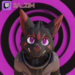 3d_modeling ambiguous_gender anthro black_body black_fur collar facial_markings fur head_markings holy_ring hypnosis markings mind_control orange_eyes red_body red_fur red_nose solo swirling_eyes swirling_pattern vrchat_model wristband xca zgf_art bandai_namco data_resistance_squad_scar digimon vrchat asher_(data_resistance_squad) asher_(razim) digimon_(species) labramon 2024 animated webm