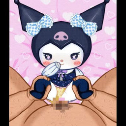 adult_on_young age_difference duo female loli male male/female penetration vaginal vaginal_penetration young chinchi_ko onegai_my_melody sanrio kuromi demon human lagomorph leporid mammal rabbit 1:1 animated censored low_res no_sound short_playtime video