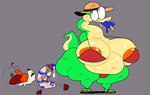 after_oral anthro areola armless balls beach big_balls big_breasts big_butt big_penis bikini bikini_bottom bikini_top black_clothing black_eyes black_hat black_headwear black_nose bodily_fluids breasts brown_body brown_clothing brown_ears brown_footwear brown_fur brown_hat brown_headwear brown_sandals buried buried_in_sand butt clothing cum cum_on_face duo eyes_closed female flag flag_(object) food footwear fur genital_fluids genitals green_body green_scales green_tail grey_background hair hat headgear headwear huge_breasts huge_butt kiss_mark kiss_mark_on_balls long_neck looking_pleasured male multicolored_body multicolored_fur multicolored_scales navel orange_areola orange_body orange_fur orange_hair penis popsicle popsicle_in_mouth popsicle_melting red_bikini red_bikini_bottom red_bikini_top red_clothing red_swimwear sand sand_castle sandals scales sculpture shoes simple_background smile standing straw_hat swimwear tail teeth thick_thighs three-quarter_view two-piece_swimsuit two_tone_body two_tone_hat two_tone_scales two_tone_tail white_body white_fur x_navel yellow_body yellow_nose yellow_scales yellow_tail superiorfox lucy_swallows soups_(superiorfox) canid canine canis fox mammal red_fox reptile scalie snake true_fox 2025 digital_media_(artwork)
