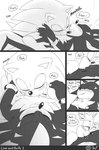 2022 anthro anthro_on_anthro arm_grab bite biting_lip biting_own_lip bracelet breath comic dialogue duo english_text eulipotyphlan eyes_closed greyscale grin half-closed_eyes heart_symbol hedgehog hi_res humanoid_hands intraspecies jewelry kissing kissing_chest kissing_neck krazyelf lying male male/male male_on_bottom male_on_top mammal moan monochrome motion_lines narrowed_eyes on_back on_bottom on_top onomatopoeia panting romantic romantic_couple sega self_bite shadow_the_hedgehog shaking shoulder_grab smile smirk sonic_the_hedgehog sonic_the_hedgehog_(series) sound_effects speech_bubble stomach_lick text tickling trembling