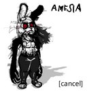 abs anthro corrupted cursed female glitch long_arms solo soules doc002 amesia_(doc002) lagomorph leporid mammal rabbit