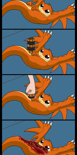 bandai blood butt digimon dynamite female fist gore guts human intestines lying male mammal on_back patachu penetration plain_background pussy unknown_artist vaginal vaginal_penetration why 

Rating: Explicit 
Score: -15 
User: SharpieAP 
Date: November 20, 2011