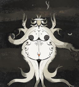 big_breasts breasts female floral huge_breasts multi_breast nipples pale_body piercing plant pregnant roots solo teratophilia underground white_body vwpologt deity humanoid monster hi_res