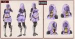 armor belly big_belly bodily_fluids breasts butt clothed clothing cum cum_on_clothing cum_on_mask expressions female genital_fluids genitals headgear helmet hip_focus hood mask nipples not_furry partially_clothed pregnant pregnant_female pregnant_humanoid purple_body purple_nipples purple_skin pussy side_boob solo standing text_focus wide_hips third-party_edit x-teal2 bioware electronic_arts mass_effect tali'zorah alien alien_humanoid humanoid quarian absurd_res censor_removal_edit character_name concept_art full-length_portrait hi_res model_sheet portrait