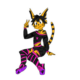 male pasive_gayming solo tokygh animal_humanoid felid felid_humanoid humanoid mammal mammal_humanoid pantherine pantherine_humanoid tiger_humanoid 1:1 hi_res
