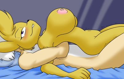 ambiguous_penetration anthro anthro_on_anthro anthro_penetrated anthro_penetrating anthro_penetrating_anthro big_breasts blonde_hair blush breasts duo female female_penetrated fur hair huge_breasts male male/female male_penetrating male_penetrating_female multicolored_body multicolored_fur nipples nude nude_anthro nude_female nude_male penetration pink_nipples purple_eyes sex small_waist tan_body tan_fur two_tone_body two_tone_fur white_body white_fur white_hair yellow_body yellow_fur sandwich-anomaly nintendo pokemon cadia_(sandwich-anomaly) isaac_(monkeykinghero) canid canine fox generation_1_pokemon mammal pikachu pokemon_(species) 2026