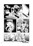 absurd_res anthro base_three_layout blockage_(layout) canid canine chest_tuft clothed clothing comic dialogue duo english_text eulipotyphlan face_shield four_frame_image fox hedgehog hi_res horizontal_blockage male mammal mask miles_prower missphase monochrome pupils sega sonic_the_hedgehog sonic_the_hedgehog_(series) text three_row_layout tuft url wearing_mask welding_mask