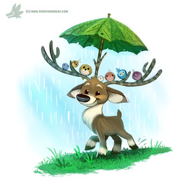 ambiguous_gender antlers beady_eyes black_eyes blue_body blue_feathers brown_body brown_feathers brown_fur feathered_wings feathers feral fur grass group horn humor plant pun purple_body purple_feathers raining simple_background solo_focus tan_body tan_feathers tan_fur text umbrella visual_pun white_background white_body white_feathers wings yellow_eyes piper_thibodeau avian bird deer mammal new_world_deer owl reindeer digital_media_(artwork) digital_painting_(artwork) painting_(artwork) url