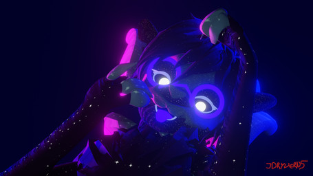 4_fingers anthro bloom blue_light bone bovid_horn caprine_horn dark_body dark_fur dark_hair eyewear fingers fluffy fluffy_chest fur glasses glowing glowing_eyelashes glowing_eyes glowing_glasses hair horn looking_at_viewer male markings neon pink_light ram_horn skull skull_head solo star_(marking) tongue tongue_out wearing_glasses just_dryvern ram_(just_dryvern) bovid caprine mammal sheep 16:9 3d_(artwork) blender_(artwork) blender_eevee_(artwork) digital_media_(artwork) hi_res widescreen
