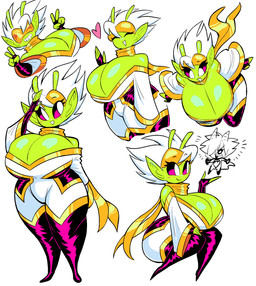 2_horns antennae_(anatomy) big_breasts breasts cape cleavage clothed clothed_female clothed_humanoid clothing double_v_sign duo eyelashes eyes_closed eyewear eyewear_on_head female female_humanoid fingerless_gloves gesture glistening glistening_breasts glistening_shoulders gloves green_antennae green_body green_breasts green_ears green_skin hair hand_behind_back hand_gesture handwear heart_symbol horn huge_breasts looking_aside looking_down one_eye_closed open_mouth open_smile pink_heart salute simple_background sitting smile solo_focus standing sunglasses sunglasses_on_head superhero teeth thick_thighs tongue v_sign voluptuous_female voluptuous_humanoid wearing_sunglasses white_background white_hair wide_hipped_female wide_hipped_humanoid wide_hips wink yellow_eyewear yellow_sunglasses theguywhodrawsalot sara_(theguywhodrawsalot) valerie_(theguywhodrawsalot) alien alien_humanoid horned_humanoid humanoid 2025 digital_media_(artwork) hi_res