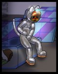 astronaut astronaut_suit boots box clothing container crate edging footwear latex latex_boots latex_clothing latex_footwear latex_skinsuit masturbation null null_bulge null_stimulation orgasm_denial rubber_clothing shoes skinsuit solar_panel solo tight_clothing star_art_hd mewnbase meowl_pawstrong_(starfoth) domestic_cat felid feline felis mammal