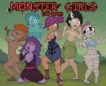 anthro breasts female group hair nipples purple_hair teeth marsminer cartoon_network ghoul_school hanna-barbera mythology ok_k.o.!_let's_be_heroes scooby-doo_(series) elsa_frankenteen enid_(ok_k.o.!_lbh) phantasma_(ghoul_school) sibella_dracula tanis_(ghoul_school) winnie_werewolf_(ghoul_school) canid canine ghost human humanoid mammal mummy mythological_canine mythological_creature spirit undead vampire werecanid werecanine werecreature werewolf hi_res