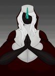 anthro deception eyes_closed female mature_female nun praying tongue tongue_out aerotransor nightflower animated hi_res short_playtime