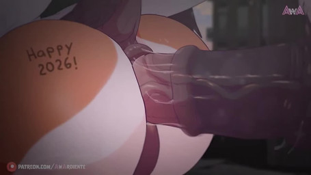 anal anal_penetration anal_tugging animal_genitalia animal_penis anthro anthro_on_anthro anus ass_up balls_deep bare_back big_butt big_penis biped bodily_fluids brown_body brown_fur butt butt_jiggle close-up detailed_background dock_(anatomy) duo equine_anus equine_genitalia equine_penis erection fur fur_markings genital_fluids genitals holding_hips inside intraspecies jiggling logo lube_string lying male male/male male_on_anthro markings medial_ring moan multicolored_body multicolored_fur nude on_front patreon_logo patreon_username penetration penis perineum precum precum_on_own_penis precum_string puffy_anus raised_tail sex sound_effects tail tail_anus text wide_hipped_anthro wide_hips window window_curtains awardiente sound_warning new_year_2026 patreon equid equine horse mammal 16:9 2026 2d_animation animated artist_name detailed digital_media_(artwork) short_playtime signature sound voice_acted webm widescreen