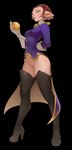 alpha_channel anthro boots bottomless captain_amelia cheshirrr clothed clothing disney felid feline female footwear genitals gloves handwear hi_res high_heeled_boots high_heels legwear looking_at_viewer mammal no_underwear pantsless pussy simple_background solo source_request thigh_boots thigh_highs third-party_edit transparent_background treasure_planet uniform