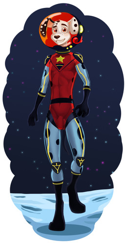 aged_up anthro anthrofied armor astronaut_helmet balls balls_outline bulge clothing detailed_bulge flaccid foreskin genital_outline genitals headgear helmet humanoid_genitalia humanoid_penis looking_at_viewer male moon outside partially_retracted_foreskin penis penis_outline skinsuit smile solo space standing star tail tight_clothing dal101strefan 101_dalmatian_street 101_dalmatians disney dylan_(101_dalmatians) canid canine canis dalmatian domestic_dog mammal digital_media_(artwork) hi_res