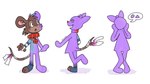 accessory ambiguous_gender anthro bow_ribbon gender_transformation hair_accessory hair_bow hair_ribbon ribbons simplified solo speech_bubble stick_figure symbol transformation trevor-fox trevor-fox_(character) mammal mouse murid murine rodent 16:9 widescreen nonbinary_(lore)