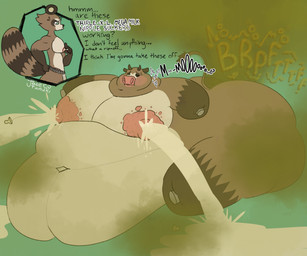 after_transformation anthro belly big_belly big_butt big_nipples blobby bodily_fluids breast_milking butt cow_transformation dialogue excessive_lactation fart fart_cloud fart_fetish gas gassy huge_belly huge_butt huge_nipples hyper hyper_belly hyper_butt hyper_fart hyper_lactation hyper_milk hyper_nipples immobile lactating male male_lactation milk milk_day milk_day_2026 montgomery_glands morbidly_obese morbidly_obese_anthro morbidly_obese_male nipple_pump nipple_suckers nipples obese obese_anthro obese_male overweight overweight_anthro overweight_male pump smelly smelly_butt solo species_transformation speech_change speech_impediment stink_fumes transformation transformation_sequence unable_to_speak weight_gain jadetanuki jade_(jadetanuki) bovid bovine canid canine cattle mammal raccoon_dog tanuki hi_res
