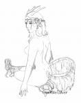 antlers breasts butt cyanidesilver druid female fur hooves horn kirin kneeling magic_user nipples nude sitting sketch solo tattoo tribal_spellcaster
Rating: Questionable
Score: 1
User: CyanideSilver
Date: December 20, 2013