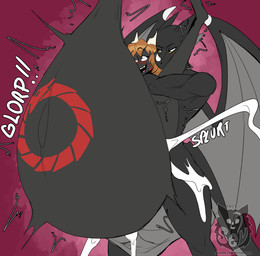 ahegao anthro anthro_on_anthro anthro_penetrated anthro_penetrating anthro_penetrating_anthro balls big_balls black_body bodily_fluids cum cum_ballooning cum_expulsion cum_in_vagina cum_inflation cum_inside deep_penetration duo female female_penetrated genital_fluids genitals grey_body huge_balls hyper hyper_balls hyper_genitalia inflation jet_bulge looking_pleasured male male/female male_penetrating male_penetrating_female membrane_(anatomy) membranous_wings multicolored_body nude open_mouth open_smile penetration pi sex simple_background smile two_tone_body wings sevsartcave mythology nol dragon mythological_creature mythological_scalie scalie 2025 absurd_res hi_res