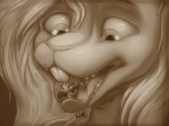 anthro balls bodily_fluids buckteeth dripping edible_water extreme_size_difference eyebrows eyelashes genitals hair happy long_hair looking_pleasured macro male male/male markings micro mole_(marking) oral_vore penis saliva saliva_drip saliva_on_tongue saliva_string size_difference smile teeth tongue tongue_out tongue_play vore water conditional_dnp kolatti kolatti_(kolatti) lagomorph leporid mammal mouse murid murine rabbit rodent hi_res