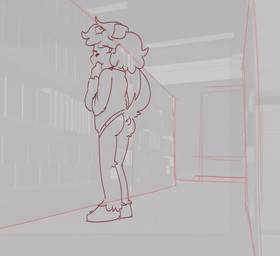 1_horn 3d_background ambiguous_gender anthro anus blush blush_lines bottomless bottomless_anthro butt clothed clothing excessive_feces eyebrow_through_hair eyebrows eyes_closed feces feces_in_ass hair horn hyper hyper_feces looking_back misleading_thumbnail one_eye_closed pooping pooping_on_floor raised_tail smile solo standing tail translucent translucent_hair unicorn_horn brdzandbiscuits mythology gin_the_puppycorn canid canine canis domestic_dog equid equine hybrid mammal mythological_creature mythological_equine unicorn unidog 2024 2d_animation 3d_(artwork) animated digital_media_(artwork) english_description frame_by_frame mixed_media no_sound short_playtime unfinished video male_(lore)