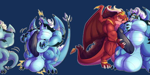 abs anthro armor ball_growth balls beard belly big_balls big_muscles big_pecs big_penis big_tail blue_body body_size_growth breasts brown_hair claws clothing digitigrade duo elemental_manipulation erection facial_hair female fire fire_manipulation flexing flexing_bicep fondling ftm_transformation gender_transformation genital_growth genitals groping_chest growth hair hand_on_another's_penis hand_on_penis happy horn horn_growth horned_tail huge_balls huge_penis human_to_anthro hyper hyper_balls hyper_genitalia hyper_penis knight lava male male/male markings masculinization muscle_growth musclegut muscular muscular_arms muscular_male muscular_thighs nipples nude pec_expansion pecs pecs_growth penile_spines penis penis_between_pecs penis_growth princess pussy_to_penis_tf red_body royalty scale_growth scales self_fondle self_grope simple_background size_transformation snout snout_growth species_transformation stroking_penis tail tail_growth tongue tongue_out torn_clothing transformation transformation_sequence transformation_through_magic transparent_background vulva warrior weight_gain white_hair wing_growth wings rtf-m mythology kole_(engy) dragon human mammal mythological_creature mythological_scalie reptile scalie 2025 absurd_res alpha_channel colored digital_drawing_(artwork) digital_media_(artwork) hi_res long_image sequence wide_image