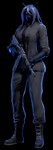 anthro ar-15 assault_rifle athletic blue_hair clothing dark_body dark_skin female gun hair m4a1 ranged_weapon rifle solo suit tactical_gloves weapon yellow_eyes ludexus fan_character lexas_(ludexus) canid canine canis mammal wolf 3d_(artwork) absurd_res alpha_channel digital_media_(artwork) hi_res source_filmmaker_(artwork)