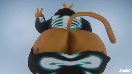 anthro big_butt brown_body brown_fur butt butt_jiggle clothing fur gesture hand_gesture huge_butt jiggling looking_back male rear_view shaking_butt simple_background solo tail v_sign wobble wobbling wobbling_butt z_hado dollymolly323_(modeler) epic_games fortnite hanna-barbera scooby-doo_(series) scooby-doo scooby-doo_(fortnite) canid canine canis domestic_dog great_dane mammal mastiff molosser 16:9 3d_(artwork) 3d_animation animated digital_media_(artwork) high_framerate no_sound short_playtime video widescreen