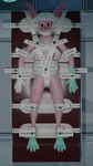 5_fingers andromorph anthro bound fingers intersex laboratory male scared_face segufix solo aureliusgvh cotton_candy_cotty rexouium 9:16 hi_res