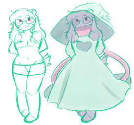 black_body black_fur blush clothed clothing eyewear femboy floppy_ears fluffy fur glasses grey_body grey_fur happy hat headgear headwear horn male navel partially_clothed red_eyes scarf solo underwear white_body white_fur channydraws deltarune undertale_(series) ralsei bovid caprine darkner goat mammal 2018 sketch