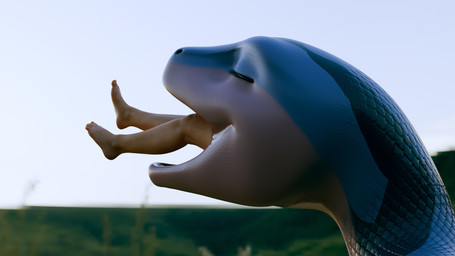 almost_fully_inside bodily_fluids duo female female/female female_prey feral feral_pred forced open_mouth partially_inside sex vore cryptocrisis mythology human mammal mythological_creature reptile scalie snake 16:9 3d_(artwork) blender_(artwork) digital_media_(artwork) hi_res widescreen
