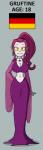 alternative_fashion big_breasts breasts cleavage clothed clothing dress fangs female german_flag goth hair huge_breasts humanoid_pointy_ears long_hair not_furry pale_skin pointy_ears purple_hair solo teeth trad_goth garabatoz school_for_vampires gruftine vampire hi_res