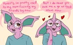 anthro anthrofied ask_blog brown_eyes clothed clothing eyewear glasses horn male pokemorph profanity purple_body solo text hirurux nintendo pokemon generation_1_pokemon nidorino pokemon_(species) 2020 digital_media_(artwork) english_text hi_res