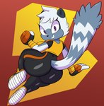 anthro big_butt black_body black_clothing black_ears black_fur black_nose black_skinsuit bubble_butt butt clothing female footwear fur furgonomics grey_body grey_fur looking_at_viewer looking_back looking_back_at_viewer multicolored_body multicolored_fur purple_eyes shirt shoes skinsuit smile solo tail tank_top teeth tight_clothing topwear white_body white_fur yellow_clothing yellow_shirt yellow_tank_top yellow_topwear someth1ngoranother idw_publishing sega sonic_the_hedgehog_(comics) sonic_the_hedgehog_(idw) sonic_the_hedgehog_(series) tangle_the_lemur lemur mammal primate strepsirrhine 2025 digital_drawing_(artwork) digital_media_(artwork) hi_res