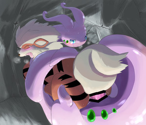 anal anal_penetration blush bodily_fluids cave censored_anus censored_genitalia censored_penis cum cum_in_ass cum_inside duo feral from_front_position genital_fluids hug male male/male penetration steamy_breath sweat tears tears_of_pleasure mogitate_nakayubi nintendo pokemon arcanine generation_1_pokemon generation_6_pokemon goodra pokemon_(species) censored hi_res