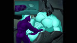 armor big_bottom big_penis duo fin genitals green_body headgear helmet internal male male/male muscular muscular_male penis purple_body shark_fin dasinbun naughty_rexkuro league_of_legends riot_games tencent mordekaiser_(lol) 16:9 animated short_playtime sound webm widescreen