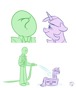 ?_face duo female feral horn male text ponut_joe friendship_is_magic hasbro my_little_pony mythology anon twilight_sparkle_(mlp) equid equine human mammal mythological_creature mythological_equine unicorn 2015 english_text hi_res