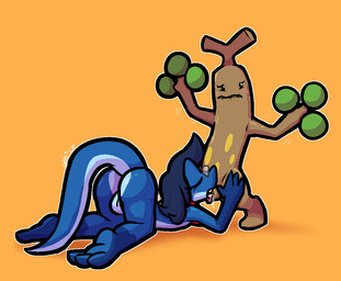 4_fingers all_fours anthro ass_up backsack balls big_butt bite biting_lip biting_own_lip black_sclera blue_balls blue_body blue_hair blue_scales bodily_fluids brown_body butt cunnilingus drooling eyewear female fingers genital_fluids genitals glasses grey_eyewear grey_glasses hair interspecies kerchief leg_grab looking_away male male/female mostly_nude oral raised_arms red_kerchief saliva scales self_bite sex standing thigh_grab vaginal vaginal_fluids vulva white_eyes yellow_vulva ultilix nintendo pokemon generation_2_pokemon lizard pokemon_(species) reptile scalie sudowoodo 2025